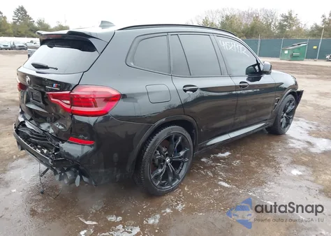 2020 BMW X3 M из США, поврежденный, VIN 5YMTS0C08L9B22490